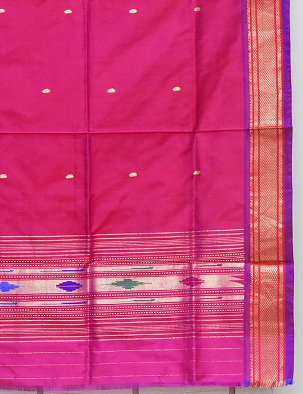 Pink Color Paithani - Image 3