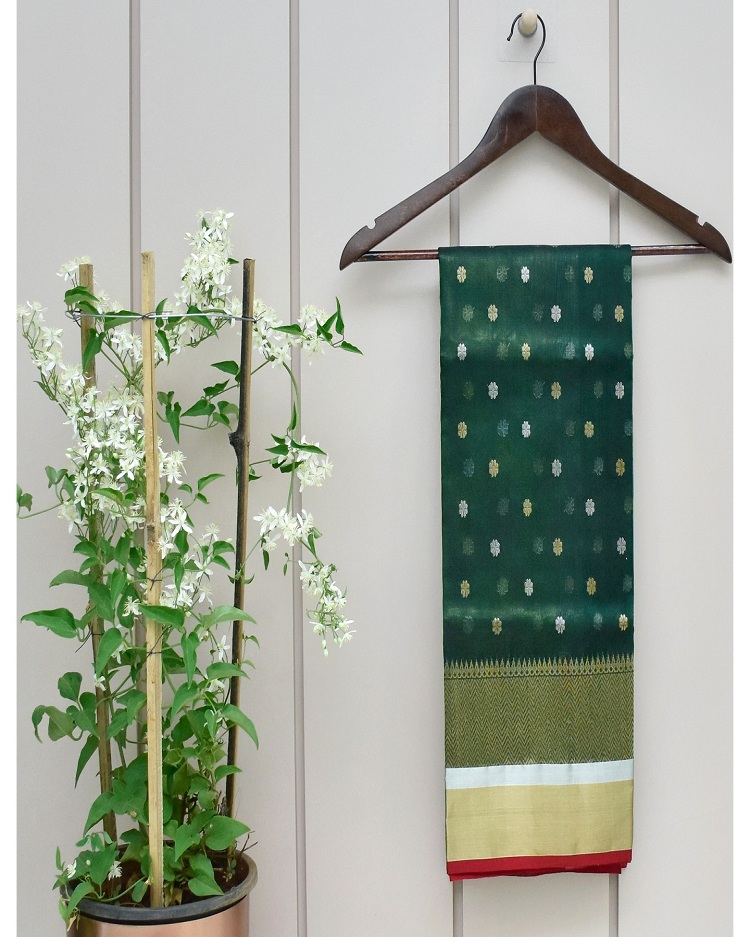 Handloom Katan Silk Dupatta